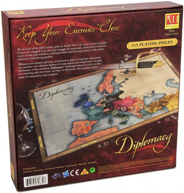 Diplomacy new edition- Bordspel