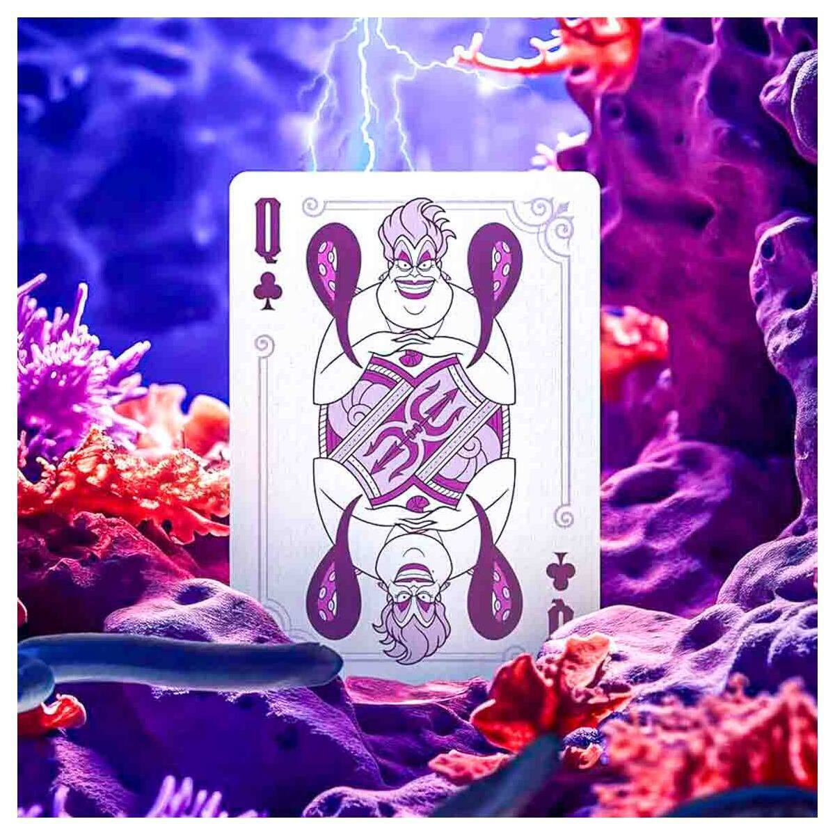 Pokerkaarten Bicycle- Villains Paars