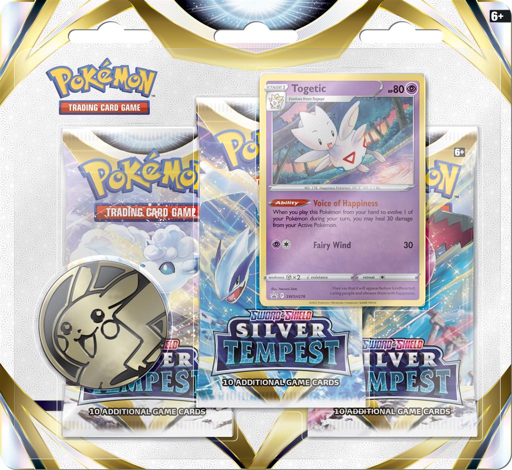 Pokemon: Sword & Shield Silver Tempest - 3-Boosters: Togetic