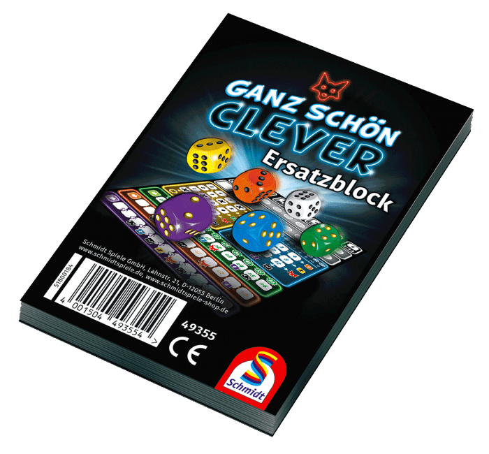 Clever Scoreblok 2 stuks - Dobbelspel