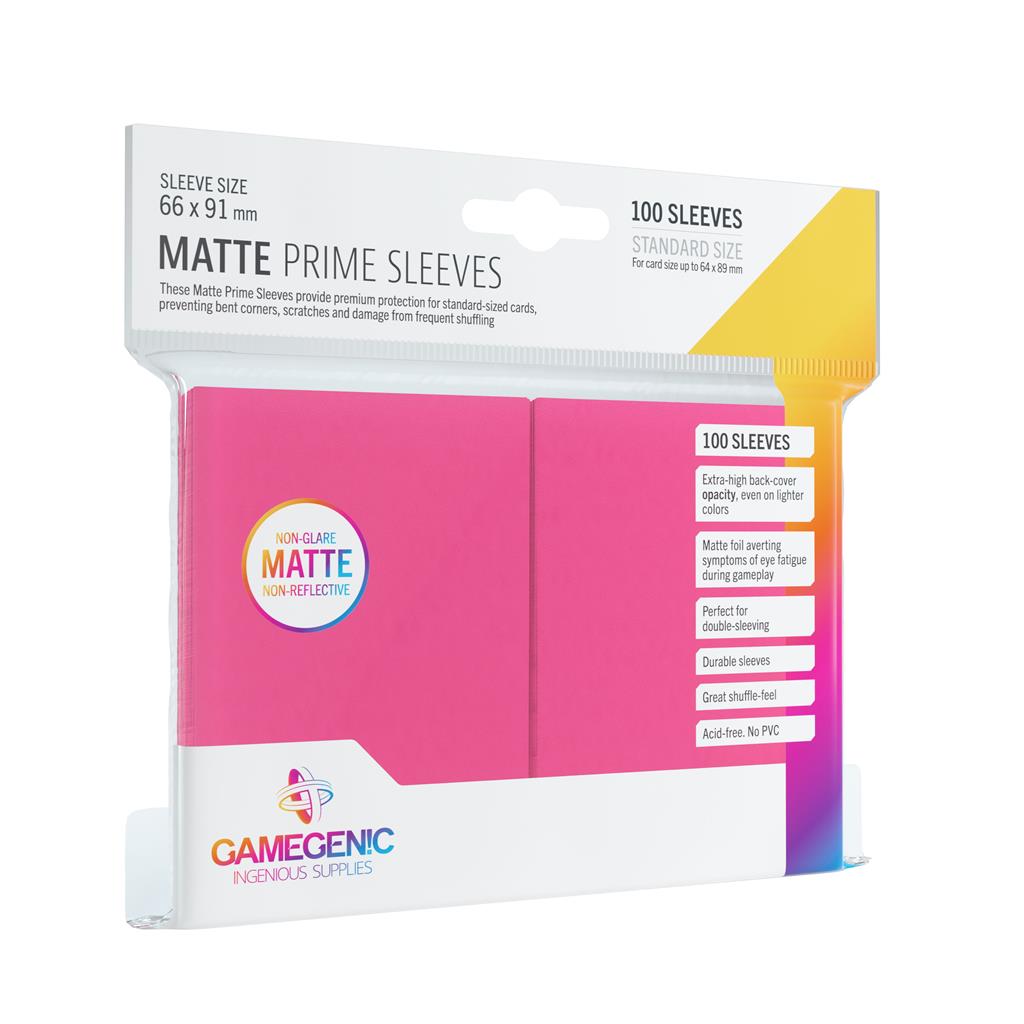 Sleeves: Pack Matte Prime Pink (100)