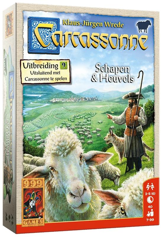 Carcassonne: Schapen & Heuvels - Bordspel