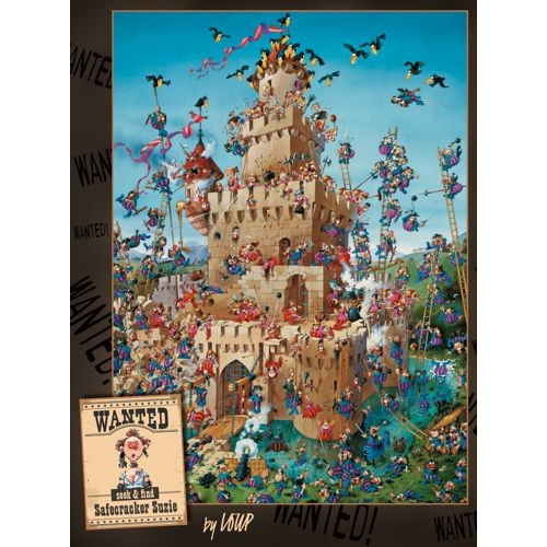 Puzzel Safecracker Suzie Wanted! HEYE