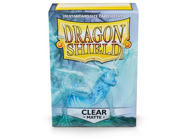 Dragon Shield Standard Sleeves - Matte Clear (100)