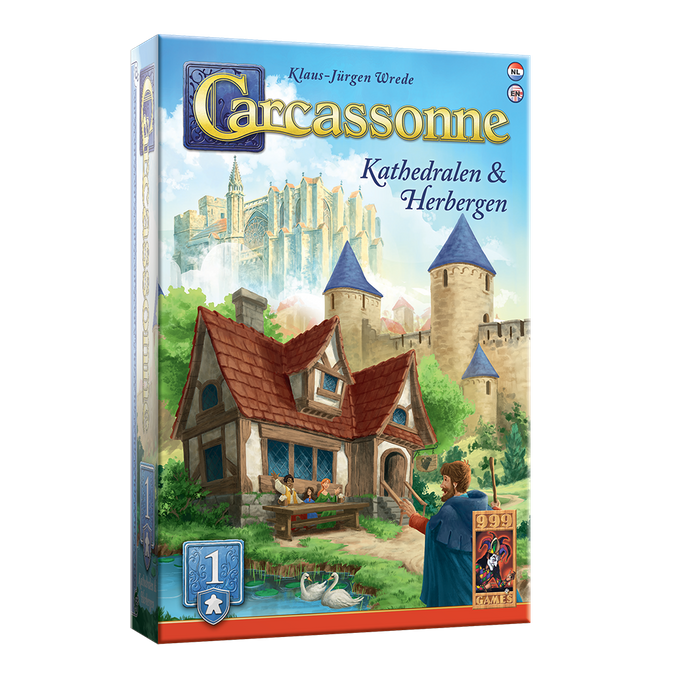 Carcassonne: Kathedralen & Herbergen Uitbreiding