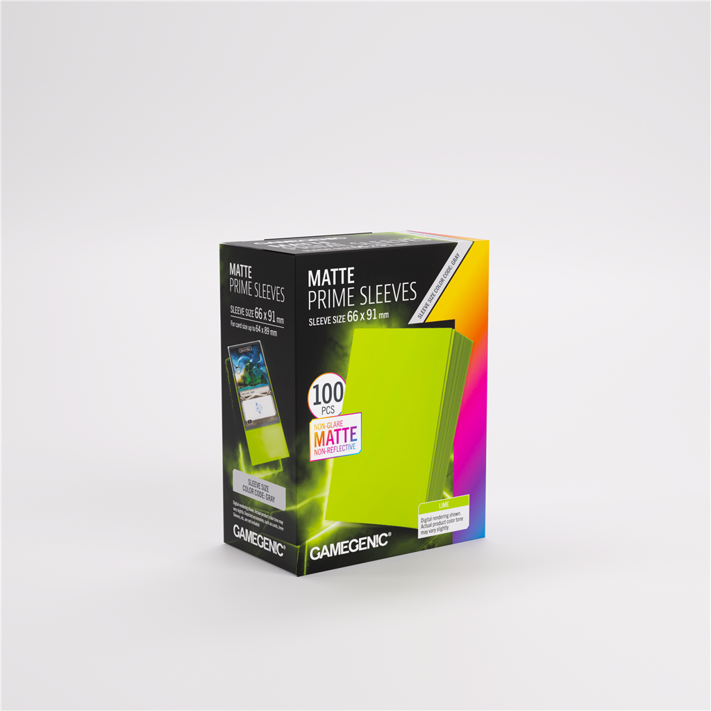 Sleeves: Pack Matte Prime Lime (100)