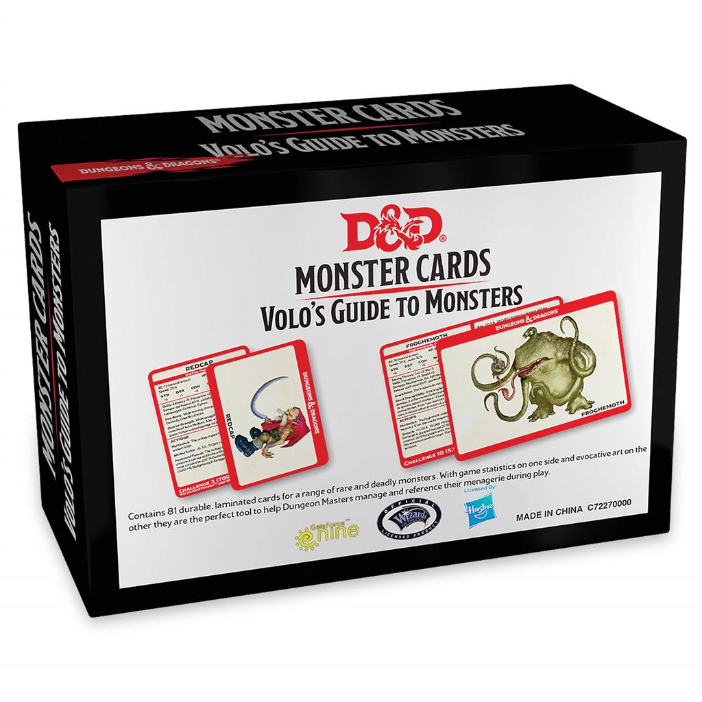 D&D Monster Cards - Volo's Guide to Monsters (81)