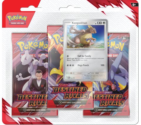 Pokemon: Destined Rivals - 3-Booster Blister: Kangaskhan