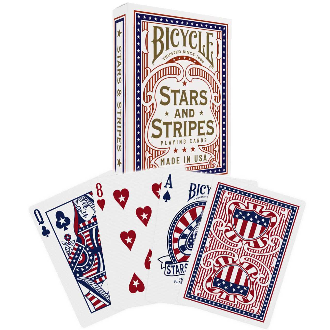 Pokerkaarten Bicycle - Stars and Stripes