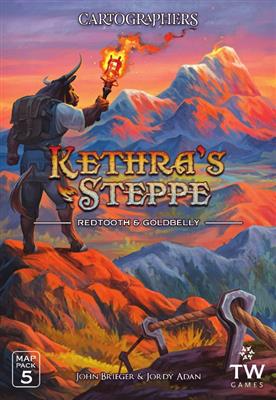 Cartographers Map Pack 5 - Kethra's Steppe: Redtooth and Goldbelly