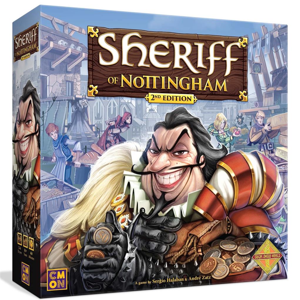 Sheriff of Nottingham (2nd Edition) - Bordspel