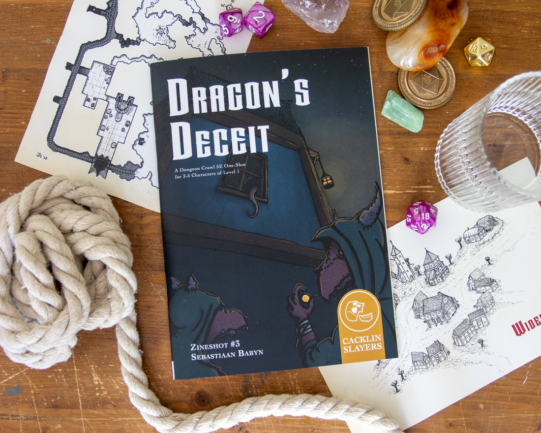 Zineshot #3 - Dragon's Deceit (A 5E Adventure)