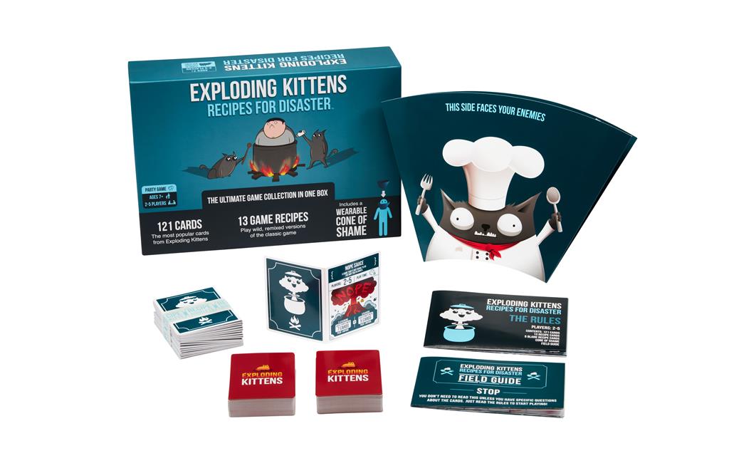 Exploding Kittens Recipes for Disaster