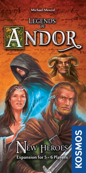 Legends of Andor: New Heroes - Bordspel