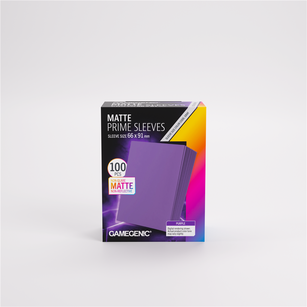 Sleeves: Pack Matte Prime Purple (100)