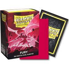 Dragon Shield Sleeves - Fury Matte Dual (100 stuks)