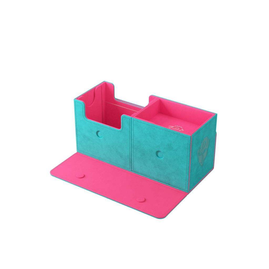 Deckbox: The Academic 133+ XL - Teal/Pink Deckbox: The Academic 133+ XL - Teal/Pink