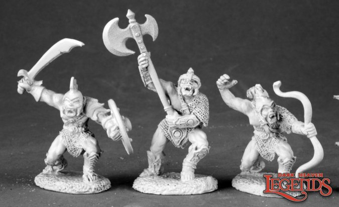 DHL Classics: Orcs Metal Minifigures