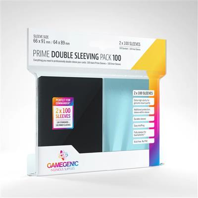 Sleeves: Prime Double Sleeving Pack (100)