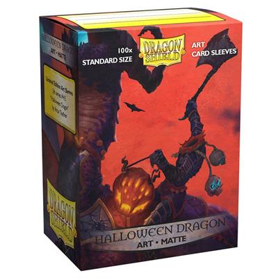 Sleeves: Dragon Shield Art Halloween Dragon 100ct