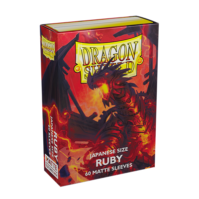 Dragon Shield - Small Ruby Matte (60)