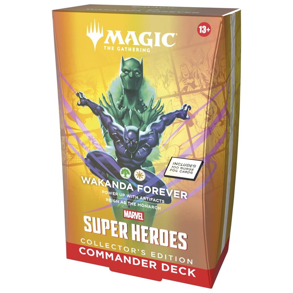 Magic: Marvel Super Heroes - Collector Commander Deck: Wakanda Forever