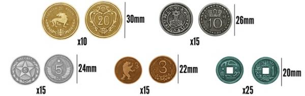 Scythe Metal Coins