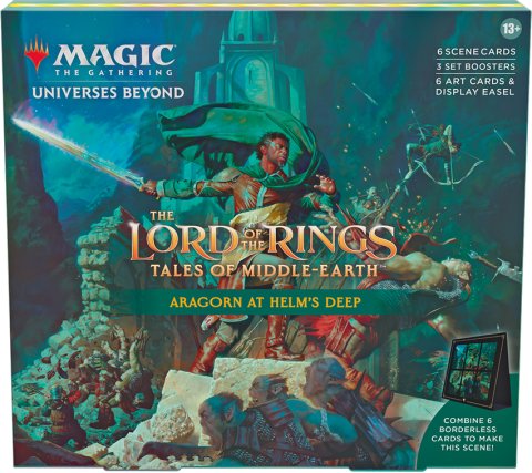 Magic: LoTR Holiday Scene Box - Aragorn at Helm's Deep