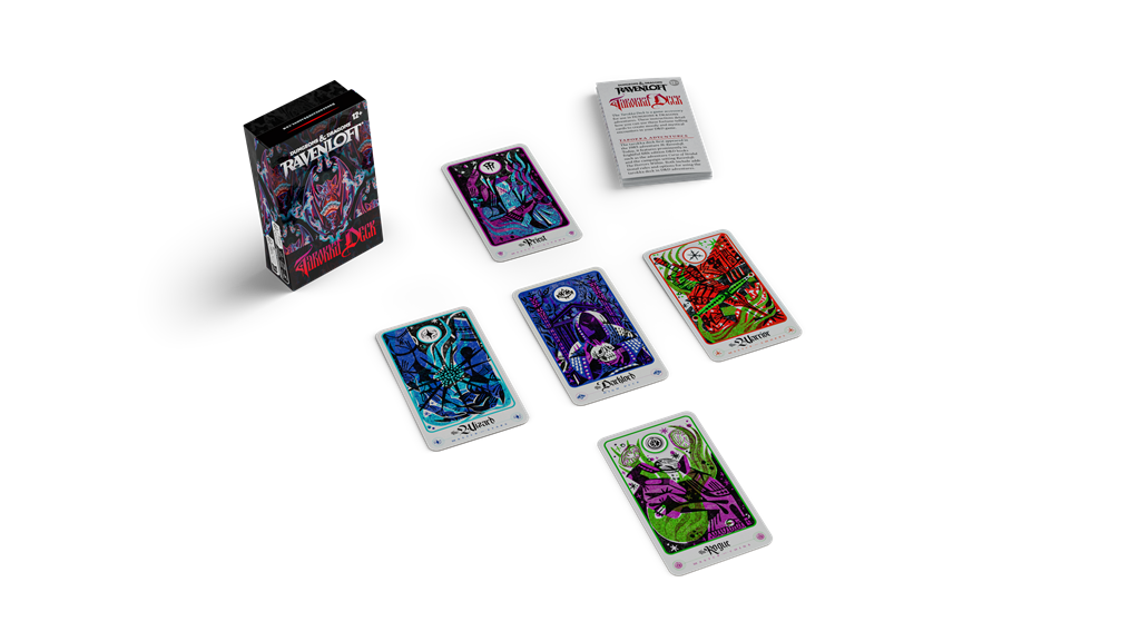 D&D Ravenloft Horrors Within Tarokka Deck