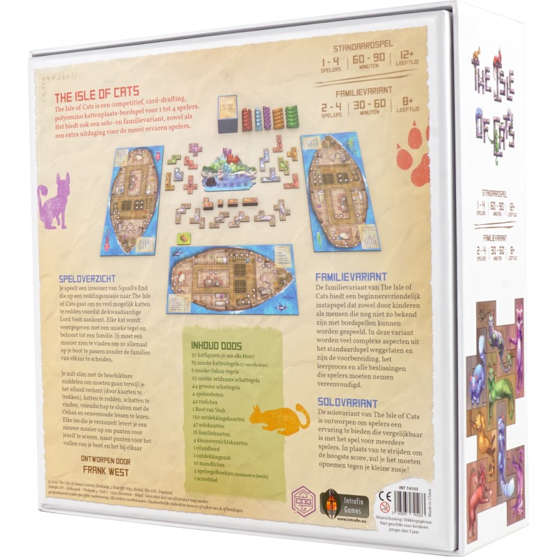 The Isle of Cats NL - bordspel