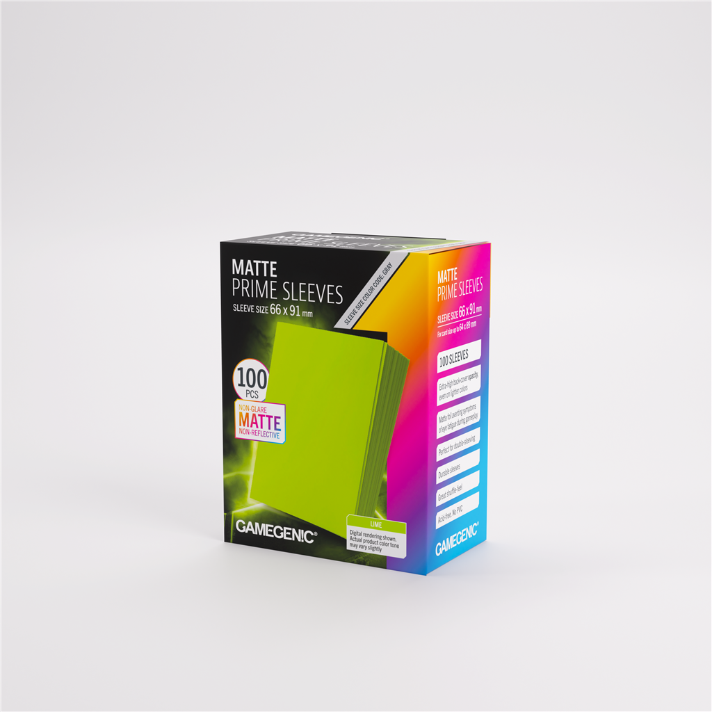 Sleeves: Pack Matte Prime Lime (100)