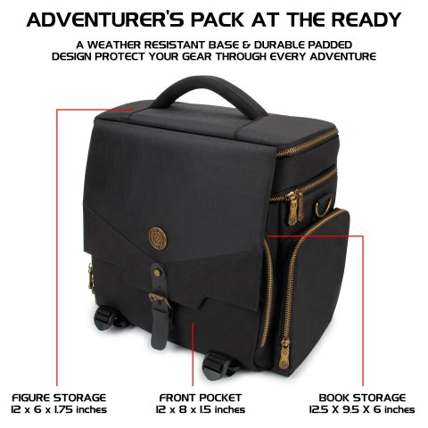 RPG Adventurer's Bag (Black)