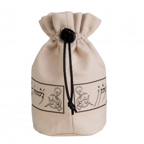 Elvish Beige & Black Dice Bag