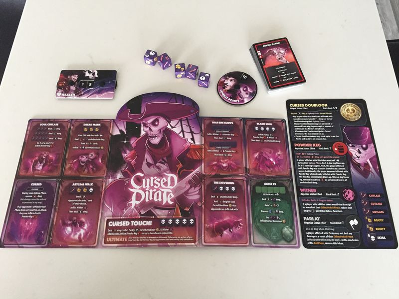 Dice Throne Season Two Cursed Pirate Vs Artificer