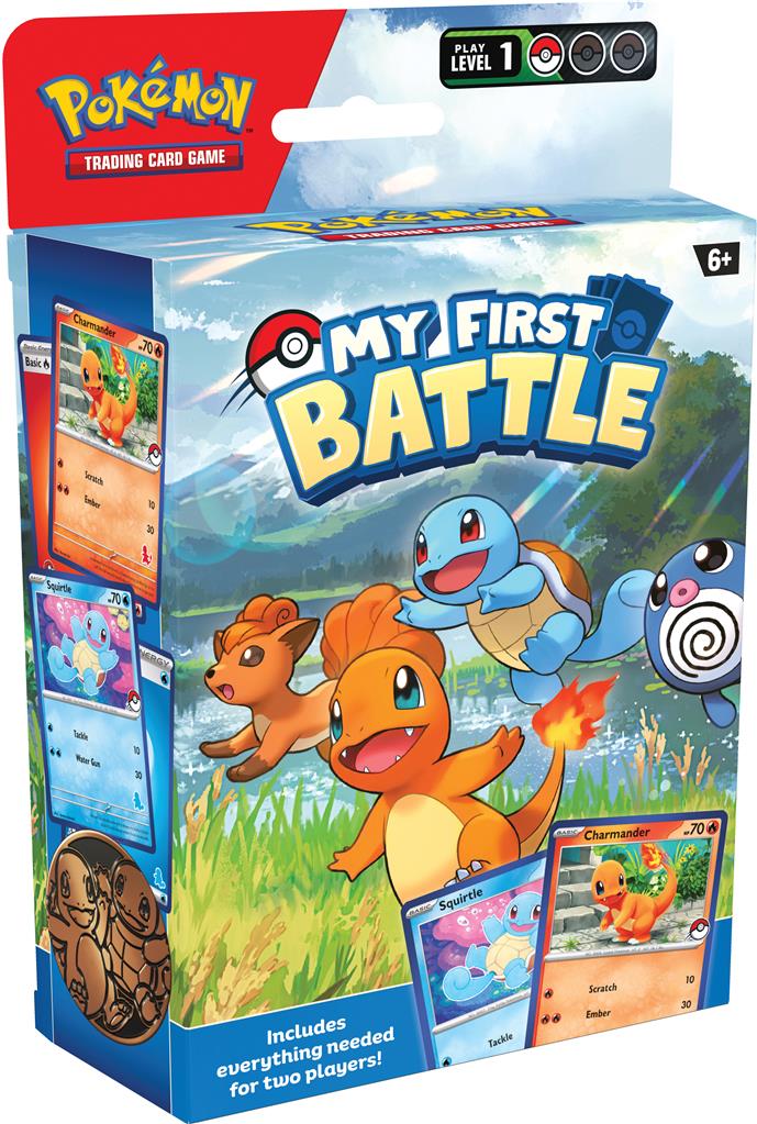 Pokemon: My First Battle - Charmander & Squirtle