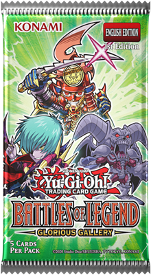 Yu-Gi-Oh! Battles of Legend: Glorious Gallery - Booster