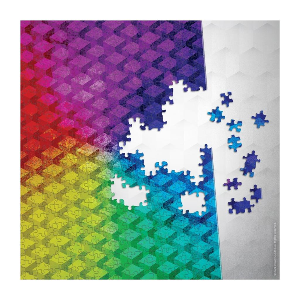 Gradient Cubes Puzzle 1000 pcs