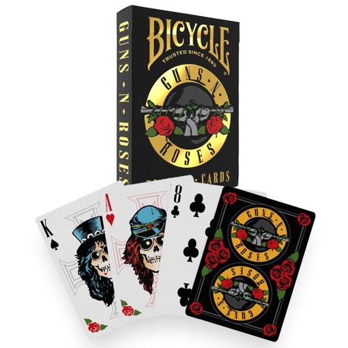 Pokerkaarten Bicycle- Guns and Roses