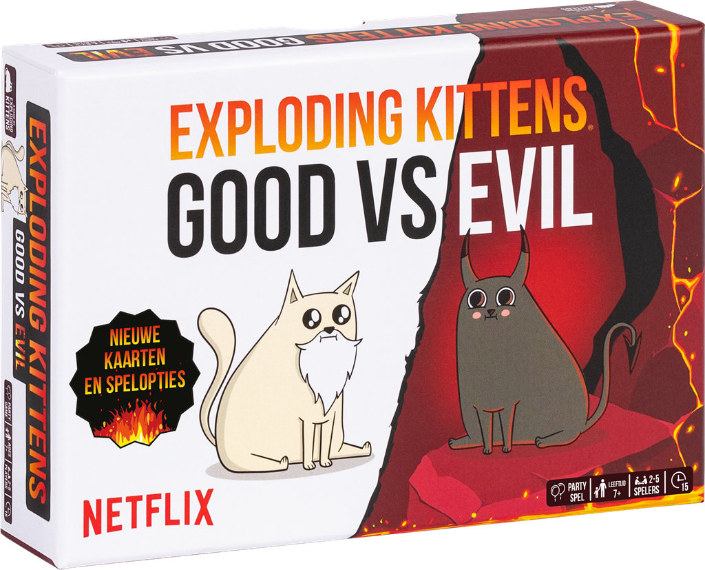 Exploding Kittens Good vs Evil NL