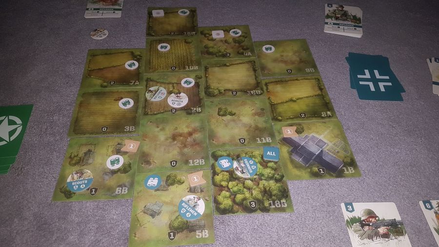 Undaunted: Normandy - Bordspel