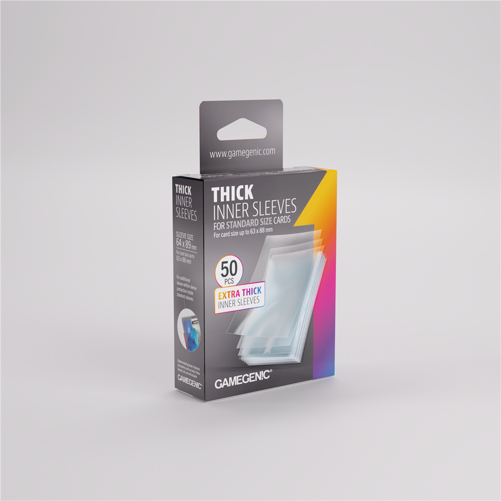 Sleeves: Thick Inner Sleeves (50)