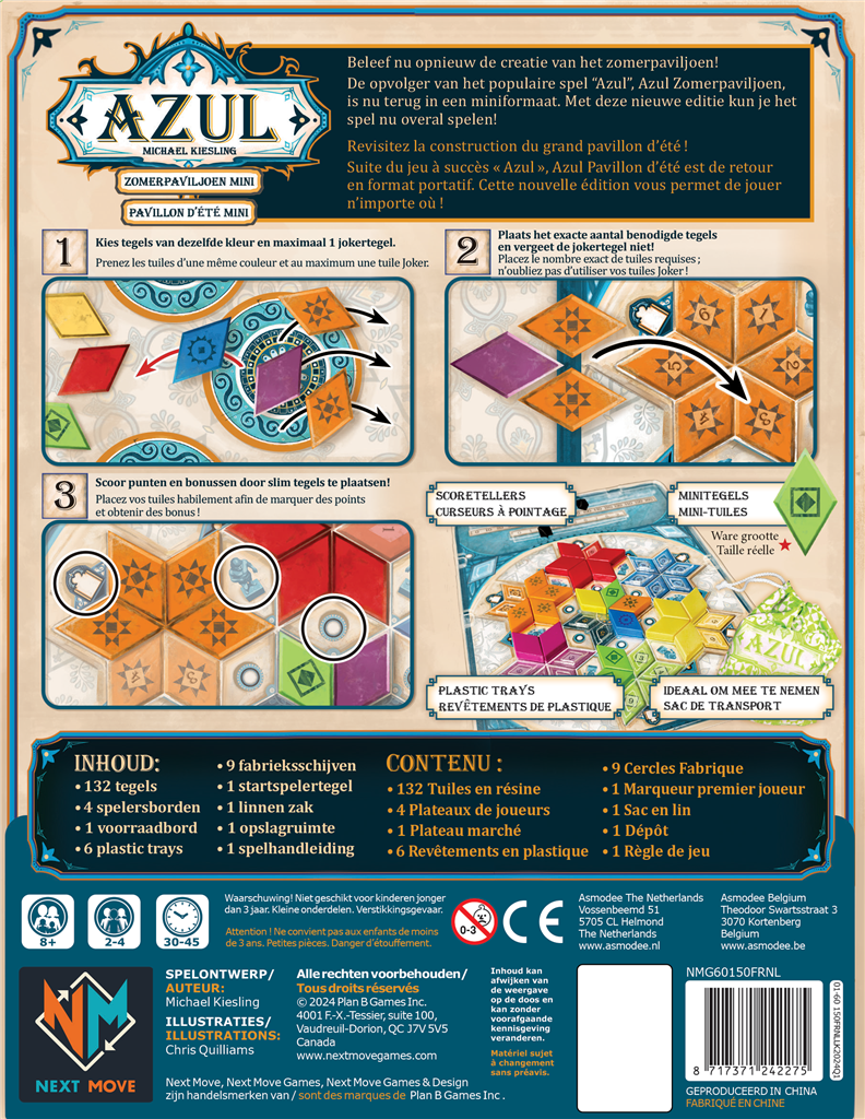 Azul Zomerpaviljoen Mini - Reisspel