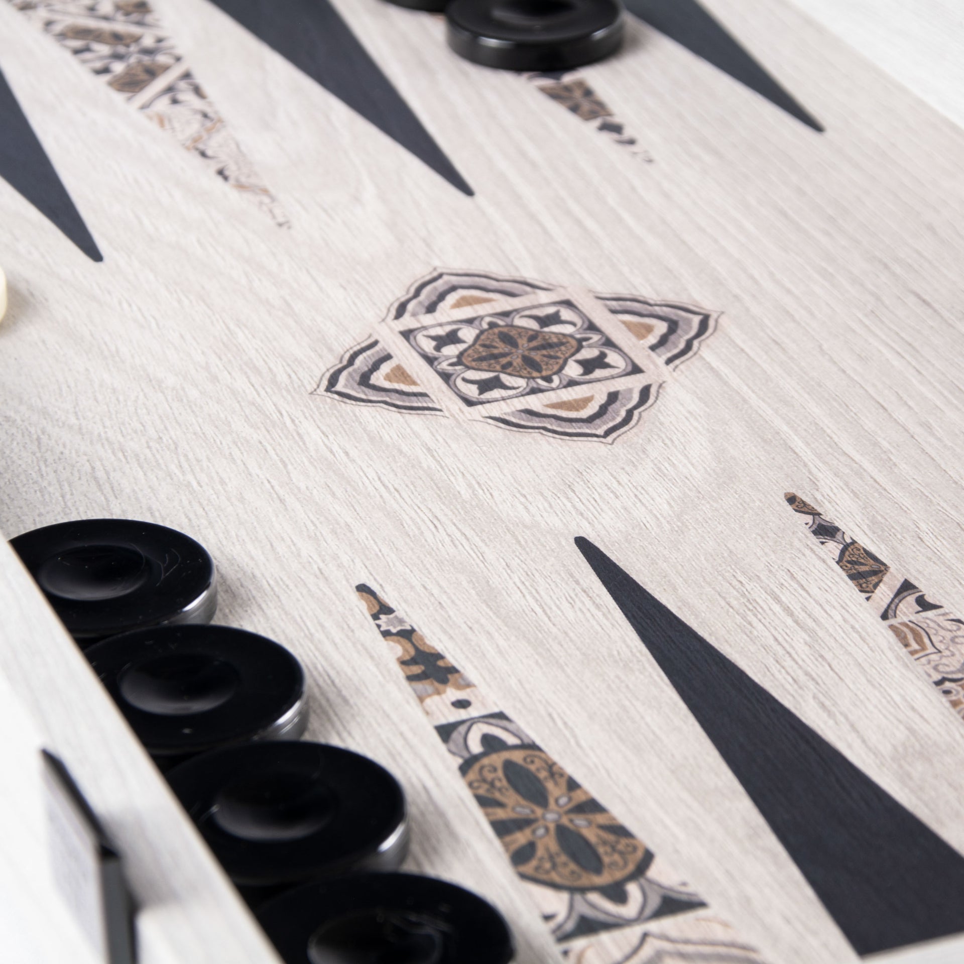 Backgammon printed-Moroccan Mosaic Art 48x26cm