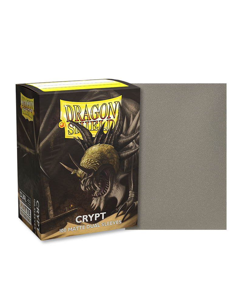 Dragon Shield Sleeves - Crypt Matte Dual (100 stuks)