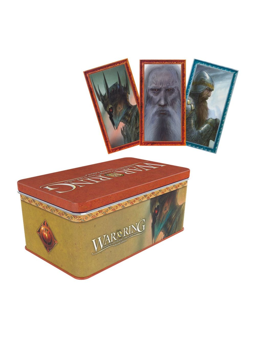 War of the Ring Card Box and Sleeves - Witch King Edition