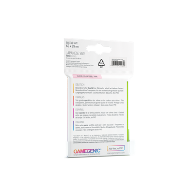 Sleeves Small (62x89) - Lime