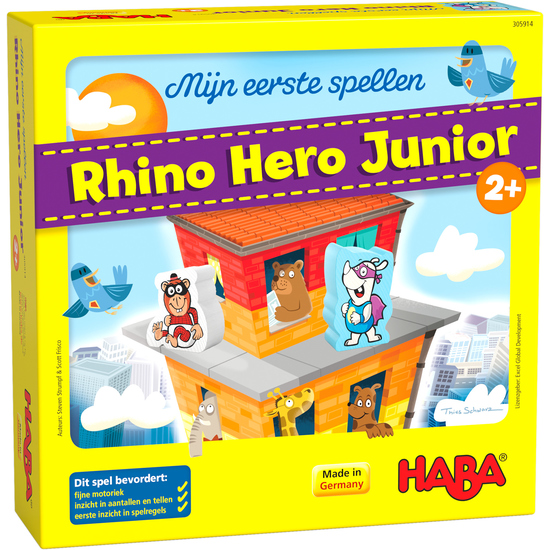 Mijn eerste spellen – Rhino Hero Junior