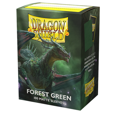 Dragon Shield - Standard Forest Green - Matte (100)