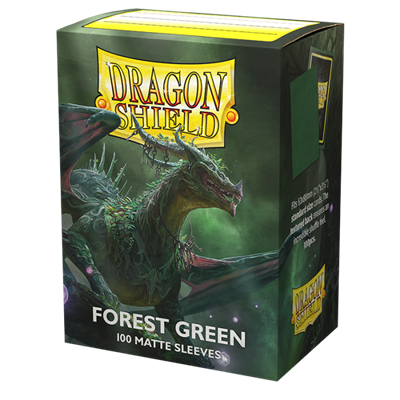 Dragon Shield - Standard Forest Green - Matte (100) Dragon Shield - Standard Forest Green - Matte (100)