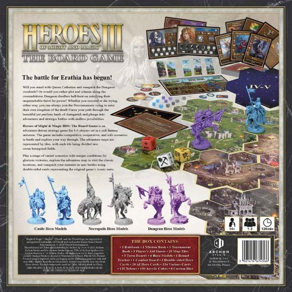 Heroes of Might and Magic III: The Board Game Battlefield Expansion - EN